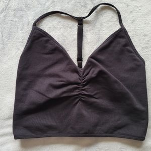 Fabletics black yoga sports bra